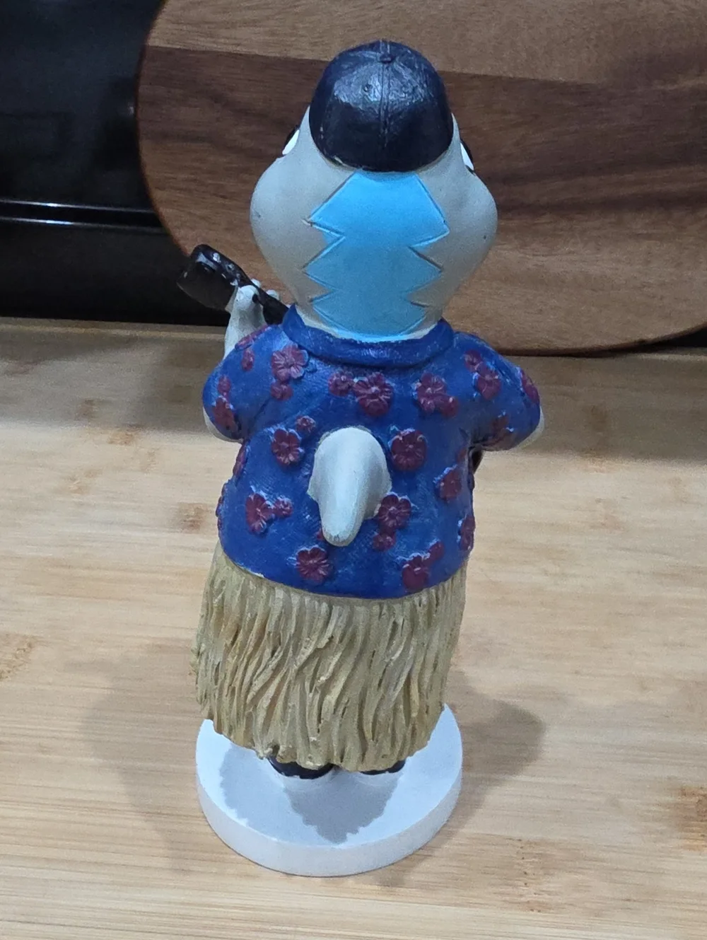 LandShark Blue Shark Hula Musician Figurine - Blue. Uncommon